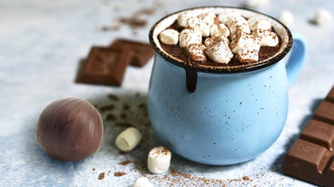 Low Glycemic Hot Chocolate Bomb